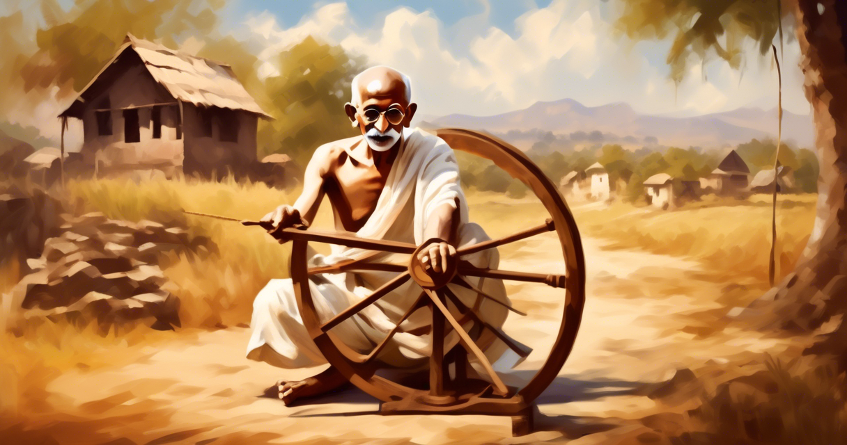 Gandhi’s Critique of Industrialization: The Case for Khadi